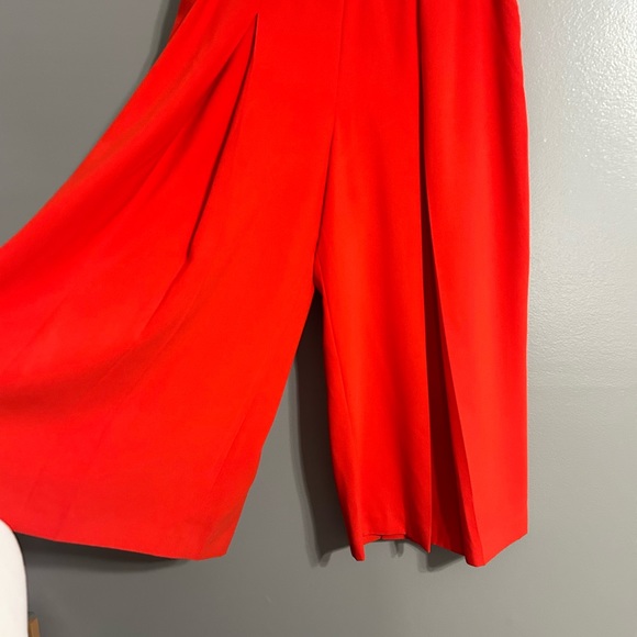 Ted Baker London women’s size 8 pleaded Katie culottes wide, leg, cropped pants - Picture 3 of 14